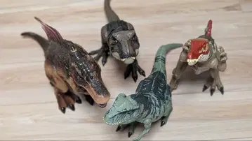 공룡 피규어 4체 세트