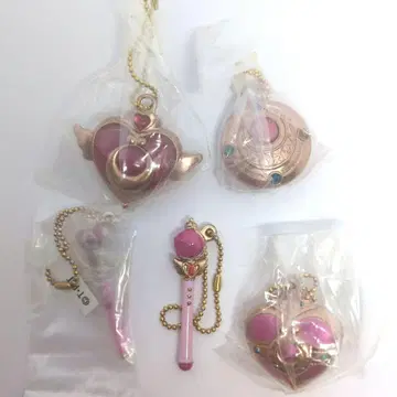 [5세트] 세일러문 다이캐스트 참 골드 핑크 골드