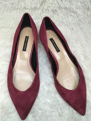 FABIO RUSCONI 버건디 펌프스