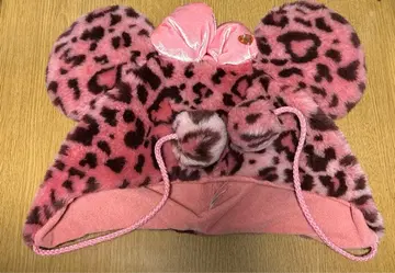 미니 마우스 레오파드 무늬 팬캡