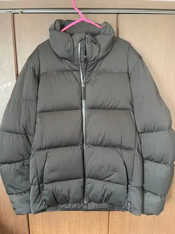 BACK NUMBER 블랙 다운 자켓 L