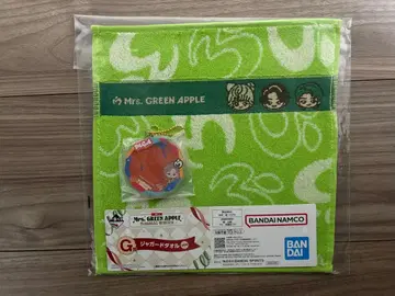 Mrs. GREEN APPLE 제일복권 자카드 타월 아크릴 참