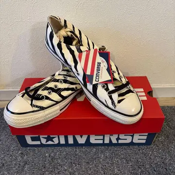 레어/미사용/새상품/컨버스 올스타 제브라/29cm all star