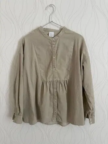 ista-ire 세고랑 코듀로이 긴팔 블라우스