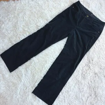 23구 SPORT 코듀로이 팬츠 L 사이즈 블랙 계열 깔끔한 캐주얼