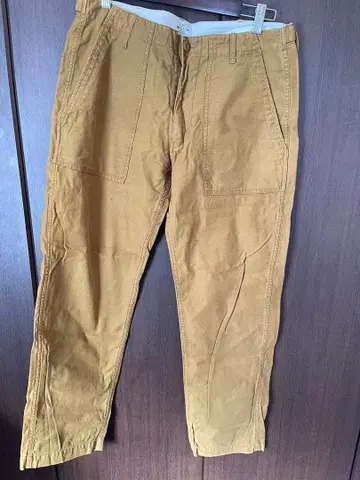 COEN 워크 팬츠 머스타드 L