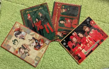 미세스 그린애플 크리스마스 엽서 4장 세트