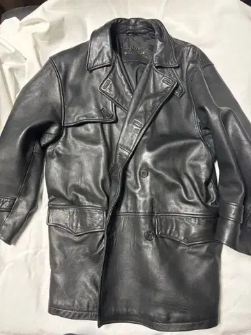 블랙 가죽 자켓