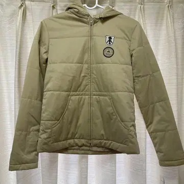 PICONE 후드 부착 베이지 자켓