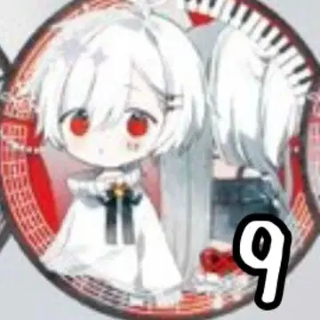 마후마후 랫 킹 캔뱃지 9개