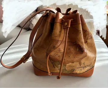 플리마 클라세 지도 도안 버킷 백 복조리