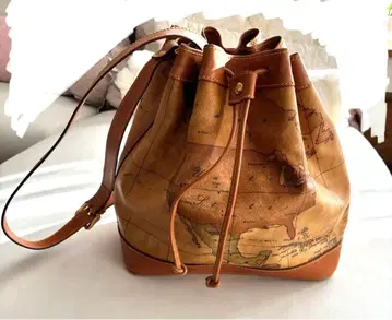 플리마 클라세 지도 도안 버킷 백 복조리