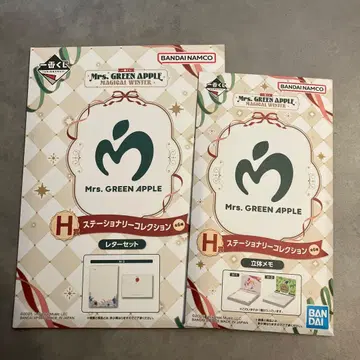 Mrs. GREEN APPLE 레터 세트 제일복권