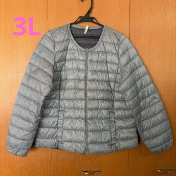 빅 사이즈 노카라 다운 3L 하운드투스 라이트 다운 클리닝 완료