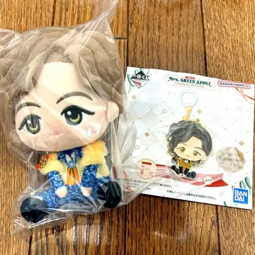 미세스 그린애플 봉제 인형 메탈 참