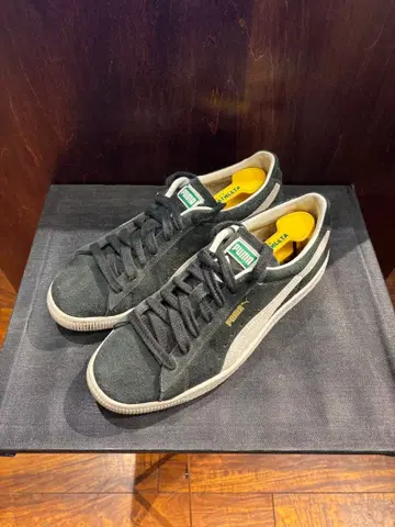 [ PUMA ] 스니커즈 스웨이드 블랙