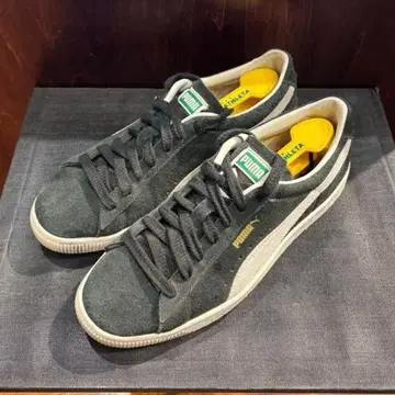 [ PUMA ] 스니커즈 스웨이드 블랙