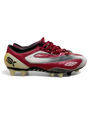 Umbro SX 축구화 빨간색/화이트 미사용