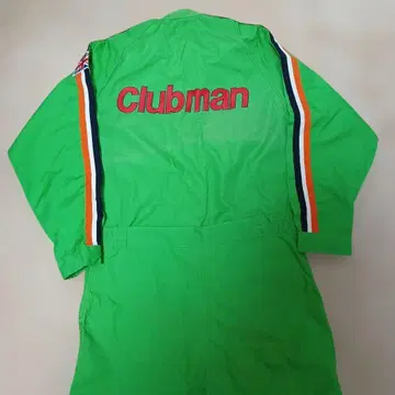 리드 클럽맨 로고 오버롤 츠나기 점프수트 새상품 구형 자동차