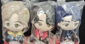 미세스 그린애플 제일복권 마스코트 3종 세트 오오모리 와카이 후지사와