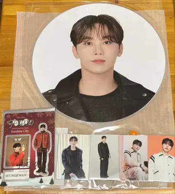 SEVENTEEN 승관 부채 클리어 카드 트레이딩 카드