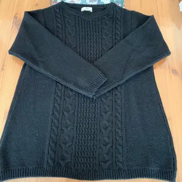 APPLE-HOUSE, 아부치의 스웨터 블랙