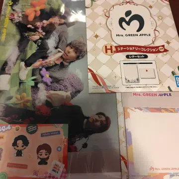 Mrs. GREEN APPLE 제일복권 3종 세트
