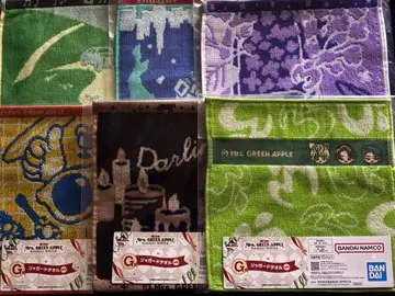 미세스 그린애플 제일복권 G상 자카드 타월 전 6종 세트