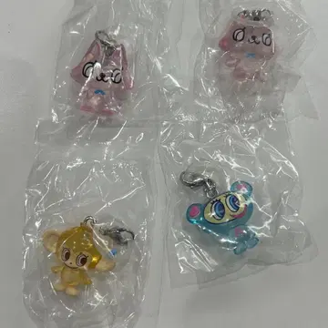 나루미야 캐릭터즈 메지루시 액세서리 4개 세트