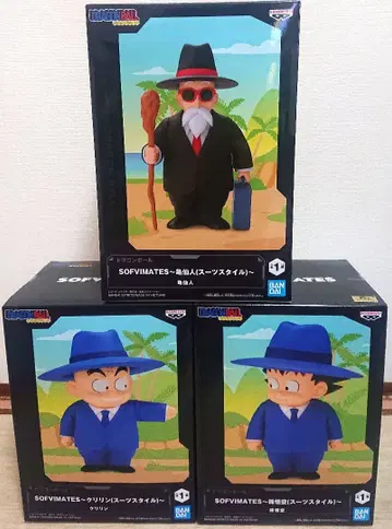 드래곤볼 SOFVIMATES 손오공 크리링 무천도사 수트 스타일