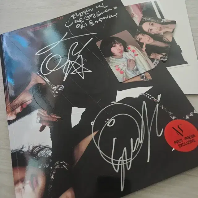 레드벨벳 유닛 아이린 슬기 아슬 TILT 틸트 싸인 비매 앨범