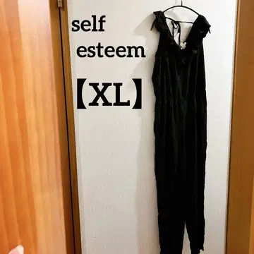 셀프 에스팀 [ XL ] 블랙 올인원 블랙 심플 무지
