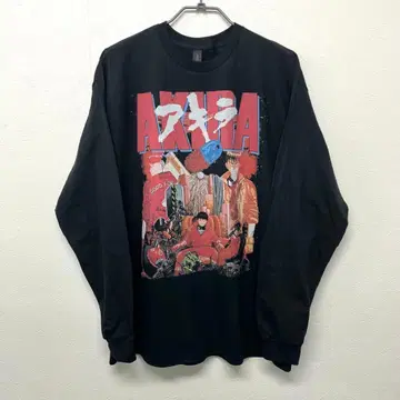 AKIRA 아키라 [ L 사이즈 ] 긴팔 블랙