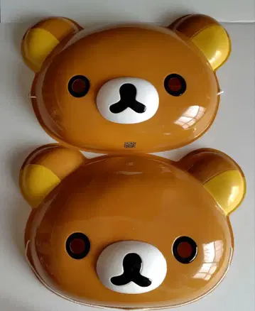 리락쿠마 미사용 가면 2개