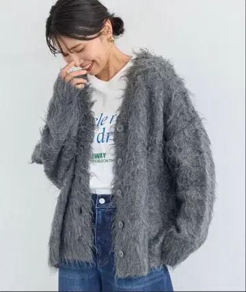 BARNYARDSTORM 그레이 가디건 F