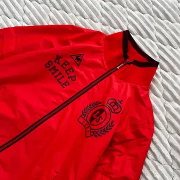 르꼬끄골프 윈드 브레이커 2way 소매 절개 로고 자수