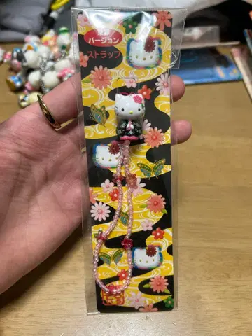 헬로키티 일본풍 스트랩