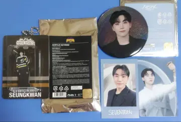 SEVENTEEN SEUNGKWAN 아크릴 스탠드 키링, 캔뱃지