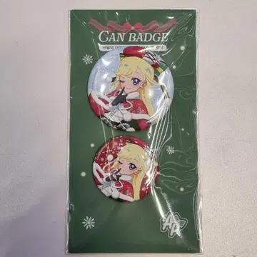 비밀의 아이프리 한국 미츠키 크리스마스 캔뱃지