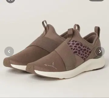 PUMA 레오파드 슬립온 softform 레오파드 무늬 푸마