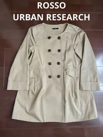 ROSSO 어반 리서치 노카라 트렌치코트
