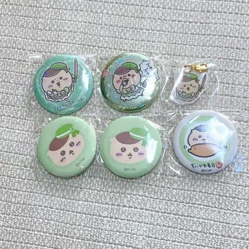 치이카와 (먼작귀) 밤만쥬 캔뱃지 참 마법 스시