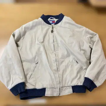 Tommy hilfiger 블루종 L 홍콩제 플래그 택