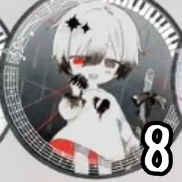 마후마후 공복 캔뱃지 8개