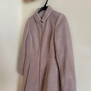 디노스 롱 코트 스모키 핑크 클리닝 완료