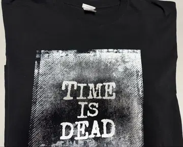 LUNA SEA 빅 T셔츠 TIME IS DEAD