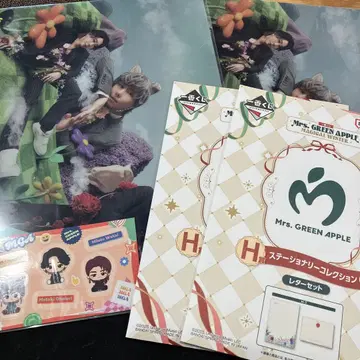 Mrs. GREEN APPLE 제일복권 H상 4개 세트 묶음 판매