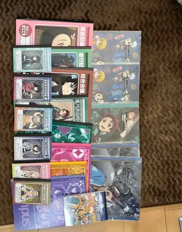 B5 사이즈 캐릭터 굿즈 세트 20점 이상 모음 판매