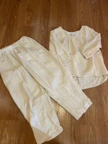 무인양품 셋업 룸웨어