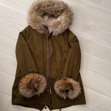 퍼 코트 자켓 모즈 코트